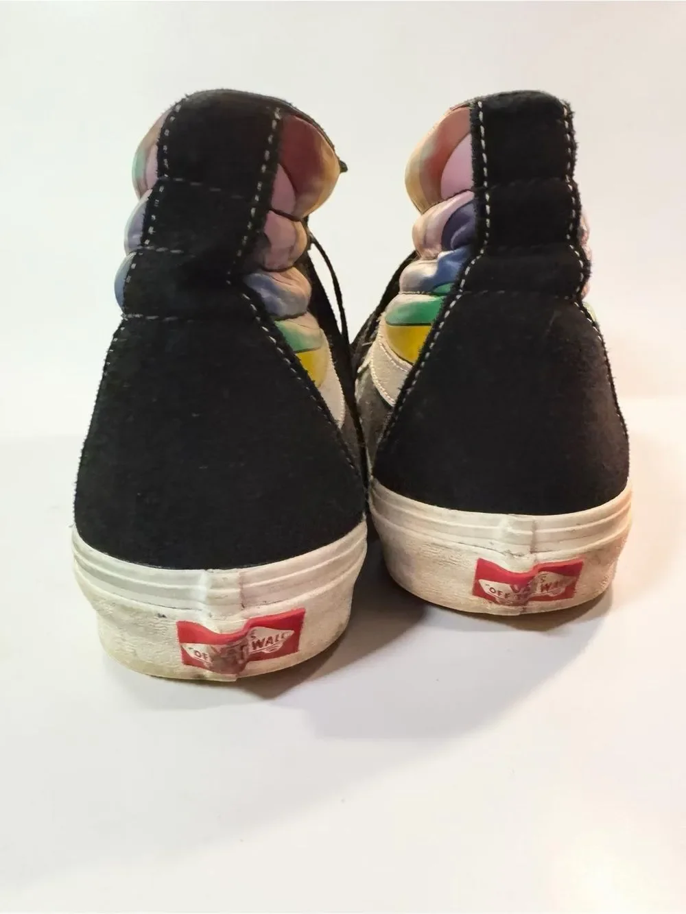 Vans Sk8 Hi Refract Rainbow High Top Sneakers 10
